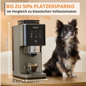Espressor cafea Krups Coffee Crush Extra, 15 cm, inox, usor de curatat - Img 5