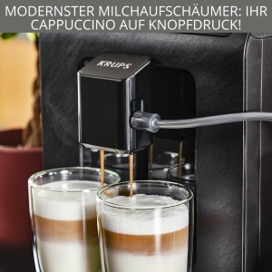 Espressor cafea KRUPS EA897B, 1450W, 8 specialitati, design eco - Img 7