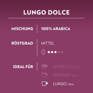 Espressor cafea Lavazza A Modo Mio Lungo Dolce, 16 capsule, 100 Arabica, Intensitate 613 - Img 4
