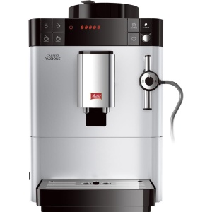 Espressor cafea Melitta Caffeo Passione F530-101, 1450W, Argintiu