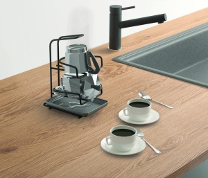 Espressor cafea Metaltex Moka-Station 3, capacitate 3 cesti, cu maner practic - Img 3