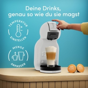Espressor cafea NESCAFE Dolce Gusto Mini Me 2, 15 Bar, 0.8 L, Arctic Grey - Img 4