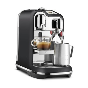 Espressor cafea NESPRESSO SAGE Creatista Pro, Negru, 2 cappuccinos in 75 secunde - Img 4