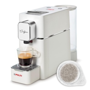 Espressor cafea Polti Coffea S15W, 0,85 l, 19 Bar, alba