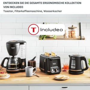 Espressor cafea Tefal Includeo, 1.25 l, 10-15 cesti, design ergonomic - Img 9