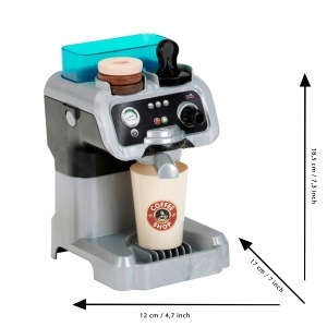 Espressor cafea Theo Klein 9510 cu rezervor de apa, accesorii incluse, pentru copii de la 3 ani - Img 5