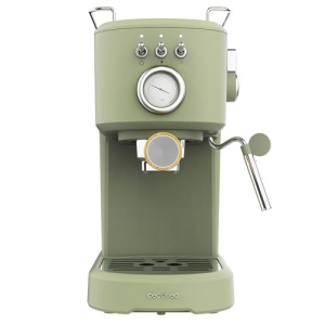 Espressor Cecotec Compact Power Espresso 20 Retro Green 1100W 20 Bar - Img 2