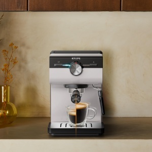 Espressor Krups XP381B10 15 bar GreyCreme Design elegant si functie de spumare - Img 8