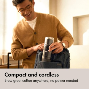 Espressor manual OXO Brew Rapid Brewer, filtru inox, compact si usor - Img 4