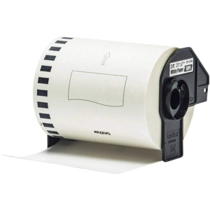 Etichete Autoadezive Brother DK-22246, 103 mm, 30,48 m, Alb cu Negru - Img 2