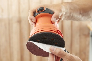 Excentric cu vibratii BlackDecker BEW210, 230W, 125 mm, cu aspiratie - Img 8