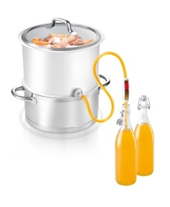 Extractor de suc Tescoma DELLA CASA pentru fructe si legume, capacitate 600 ml - Img 4
