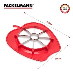 Fackelmann 42015 Taietor de Mere si Pere Otel Inoxidabil Rosu sau Verde - Img 2