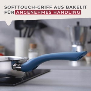 Fackelmann Bratpfanne Essential 24 cm Otel Inoxidabil Maner Ergonomic - Img 6