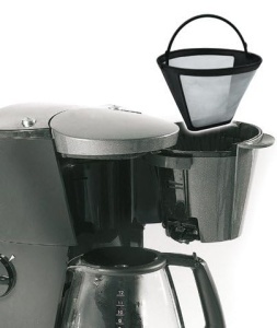 Fackelmann Dauerkaffeefilter Nr 4 Filtru Permanent din Otel Inoxidabil ArgintiuNegru - Img 3