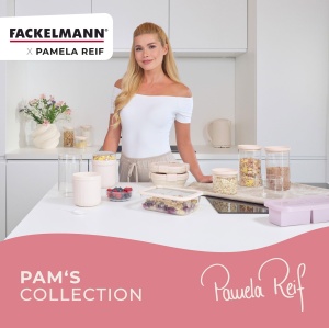 Fackelmann Snacking Box 700ml Pastell Beige Faltabila Sistem Click - Img 8