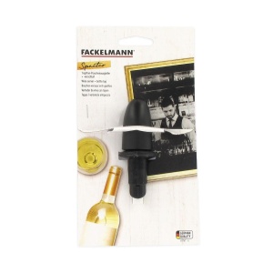Fackelmann Specter Weinausgiesser Negru Mat Tropffrei Silikon - Img 8