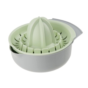 FACKELMANN Storcator de lamaie, lemn, gri deschis/verde menta, 170x140x60 mm