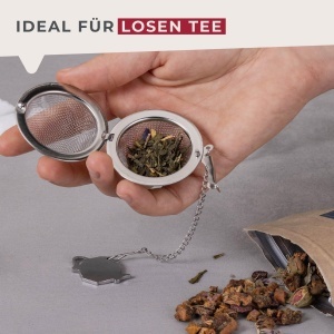 Fackelmann Tee-Ei Essential din otel inoxidabil ideal pentru ceai vrac usor de curatat - Img 5