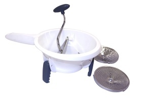 Fackelmann Tocator Legume cu 2 Discuri Metal Multicolor