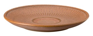 Farfurie Espresso Thomas Clay, Culoare Portocalie, Design Handmade