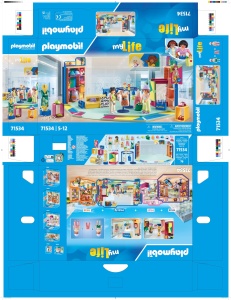 Fashion Store PLAYMOBIL MyLife 71534, 76 piese, pentru copii de la 5 ani - Img 9