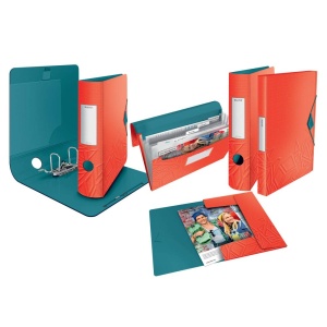 Federtasca Leitz Urban Chic, 2 Fachuri, Culoare Rosie, 60130020 - Img 5
