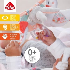 Fehn Kinderwagenkette Schwanensee Jucarie pentru Carucior Figuri Interactive 45 cm - Img 2