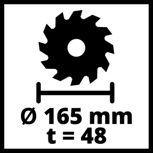 Feronerie de taiere Einhell TE-PS 165, 1200W, adancime taiere 66mm, unghi 45 - Img 7