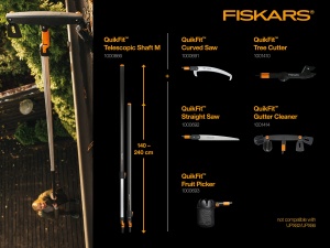 Feronerie pentru taiere Fiskars Wertastungssage, 55 cm, otel tratat, negruportocaliu - Img 5