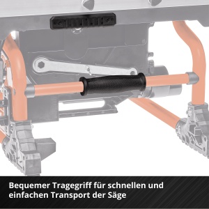 Feronier cu acumulator Einhell TE-TS 36210 Li, 70 mm inaltime taiere, masa din aluminiu - Img 9