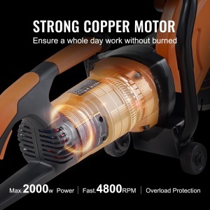 Feronier cu motor electric VEVOR DC235, 2000 W, 230 mm, taiere umeda - Img 4