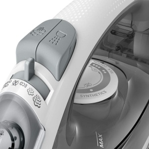 Fier de calcat cu abur Philips EasySpeed - 2.000 W, abur de pana la 100 g, abur vertical, rezervor de apa de 220 ml, sistem de oprire a picaturii, talpa ceramica, functie de pulverizare integrata, timp de incalzire de 30 de secunde (GC1751/80) - Img 2