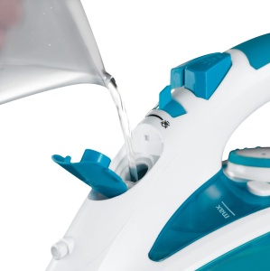 Fier de calcat cu abur Russell Hobbs [2600W, 210g Extra Steam Boost] (rezervor de apa de 300 ml, talpa ceramica, functie de autocuratare si pulverizare a apei, anti-calcar, oprire la picurare, 70 g/min abur) 20562-56 - Img 3