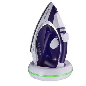 Fier de calcat fara fir Russell Hobbs Supreme Steam 23300-56, 2400W, 135 gmin, talpa ceramica