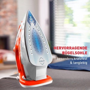 Fier de calcat Tefal Easygliss Plus FV5738 2800W Abur vertical OranjAlbArgintiu - Img 7