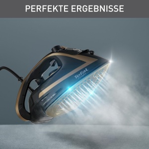 Fier de calcat Tefal Puregliss FV8064 3000W Abur Vertical NegruAuriu - Img 2