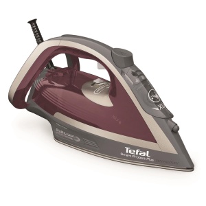 Fier de calcat Tefal Smart Protect Plus FV6870, 2800W, talpa Durilium Airglide, 40 gmin, RosuGri