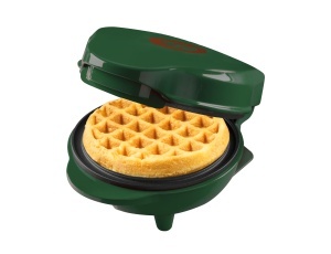 Fier de vafe Bestron Mini Fier de vafe in editie de Craciun Editie limitata Aparat de vafe cu acoperire antiaderenta de Craciun petreceri sau cadou Di - Img 1