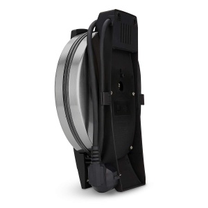 Fier de vafe Cloer 1639SR, vafe cu inima 15,5 cm O, acoperire dubla antiaderenta, rezistent la zahar, 930 W, cos suspendat, functie practica de suport, carcasa din otel inoxidabil de inalta calitate, otel inoxidabil - Img 7
