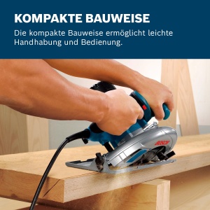 Fierastrau circular Bosch Professional GKS 190, 1400W, adancime taiere 70mm, lama 190mm - Img 4