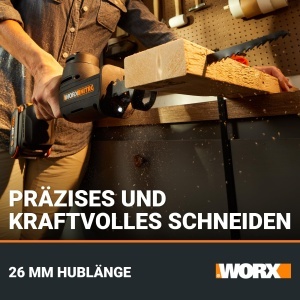 Fierastrau sabie WORX WX5019 20V Motor fara perii Compact si usor - Img 3