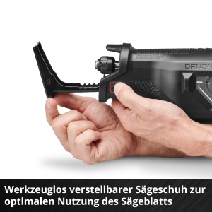 Fierastrau universal Einhell TP-AP 1832 Li BL Solo motor brushless adancime taiere 300 mm lemn - Img 8