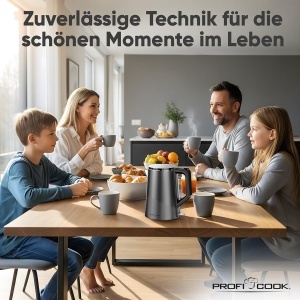 Fierbator apa ProfiCook PC WK 1290, 1.5L, 2200W, inox mat - Img 6