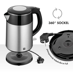 Fierbator apa ZWILLING 1,2L 1550-1850W inoxnegru - Img 3