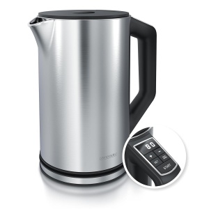 Fierbator de apa Arendo ELEGANT, 1.5L, 2200W, argintiu