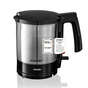 Fierbator de apa Cloer 4700, 1.5L, 2200W, inox, negru