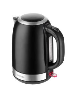 Fierbator de apa CONCEPT Hausgerate RK3245, 1,7 L, 2200 W, inox, negru