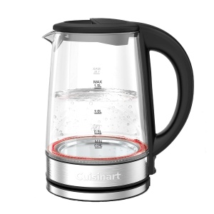 Fierbator de apa Cuisinart 1,7L cu control variabil al temperaturii, 3KW