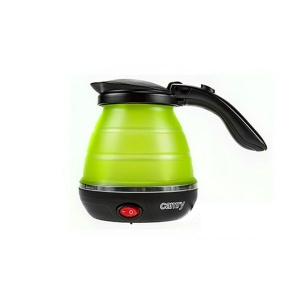 Fierbator de calatorie din silicon ADLER Camry 0.5L, design pliabil, putere 750W, alb - Img 1